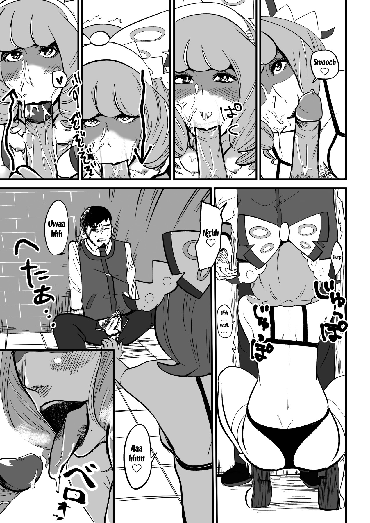 Hentai Manga Comic-Licking with my Tongue-Read-7